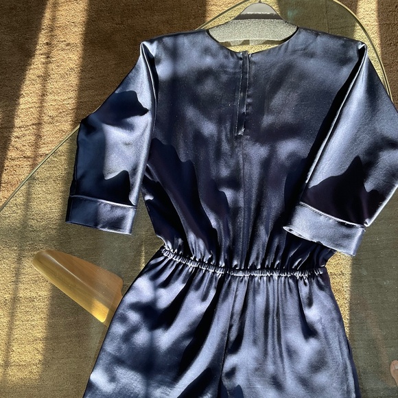 Club Monaco dark blue jumpsuit (size 00) - Picture 3 of 4